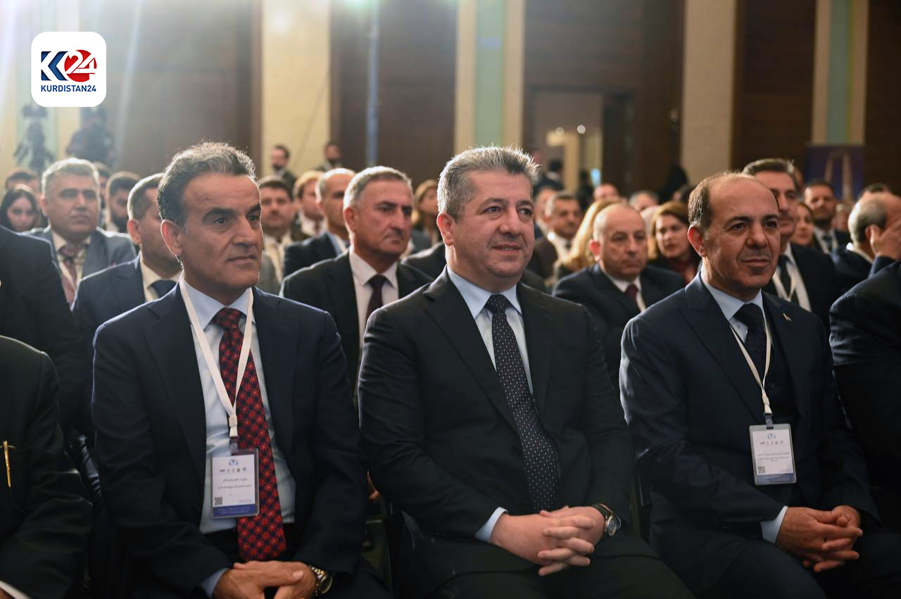  ئامادەبوونی مەسرور بارزانی لە دیداری خوێندنی باڵای ئوردنی - کوردستانی